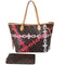 Louis Vuitton Neverfull MM Tote Monogram Bay Rose Ballerine Poppy